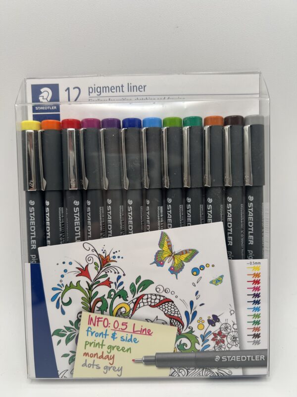 10x colouring pencil